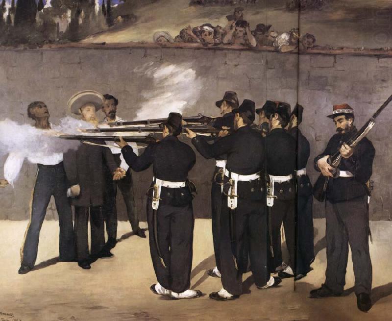 The Execution of Maximilian, Edouard Manet